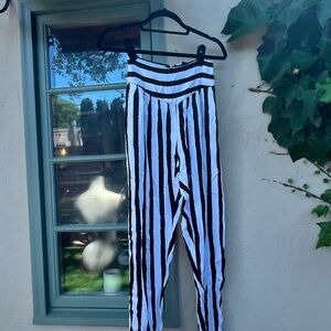 Motel Rocks Monochrome Striped Garment